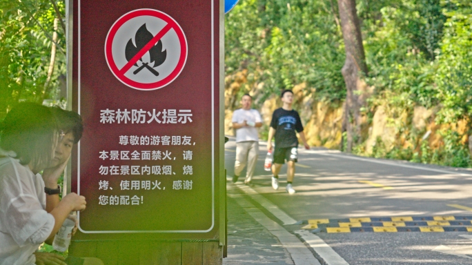 春季森林防火宣传标语 爱林护林宣传标识