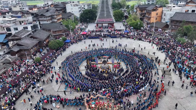 榕江萨玛节 侗族萨玛节 三宝侗寨 萨玛节