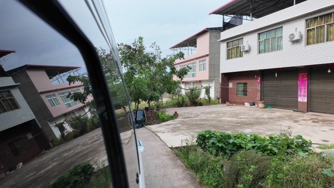 四川德阳中江县龙台镇乡村田园风光