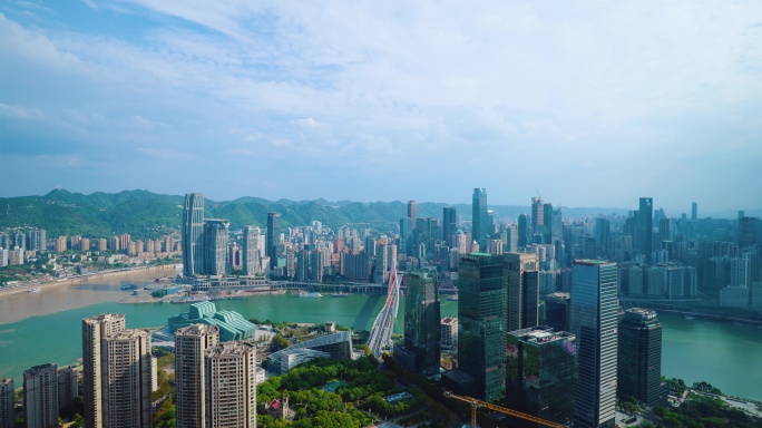 江北嘴 渝中区 两江交汇