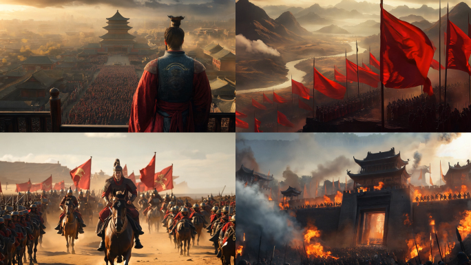 中国古代战争战场战火千军万马合集