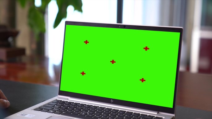 笔记本电脑绿幕操作