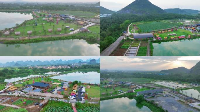 广西临桂：农旅融合发展乡村旅游业4K视频