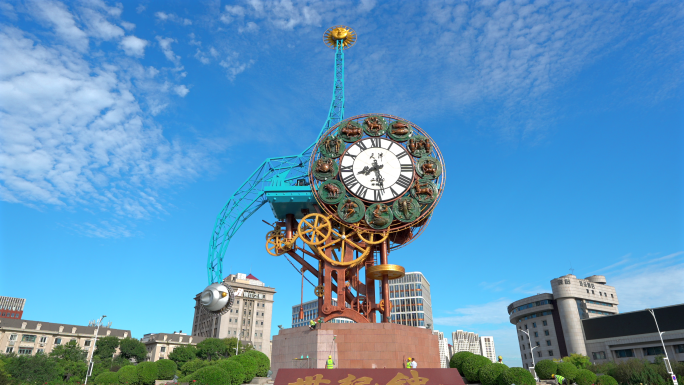 天津地标建筑世纪钟