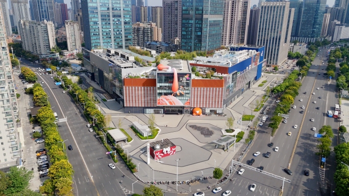 武汉龙湖江宸天街航拍