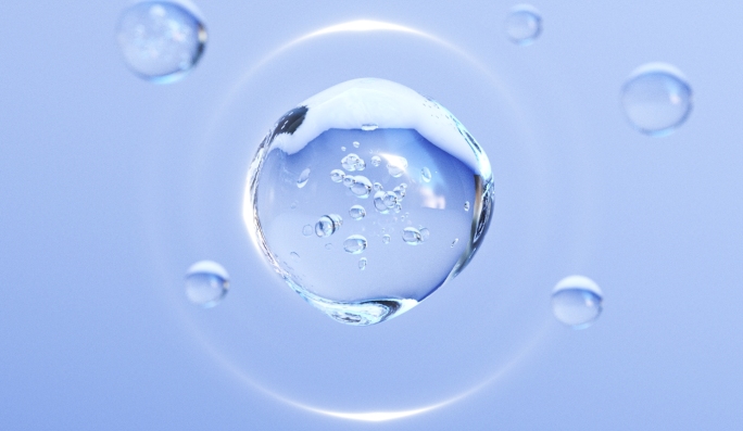 水分子汇聚