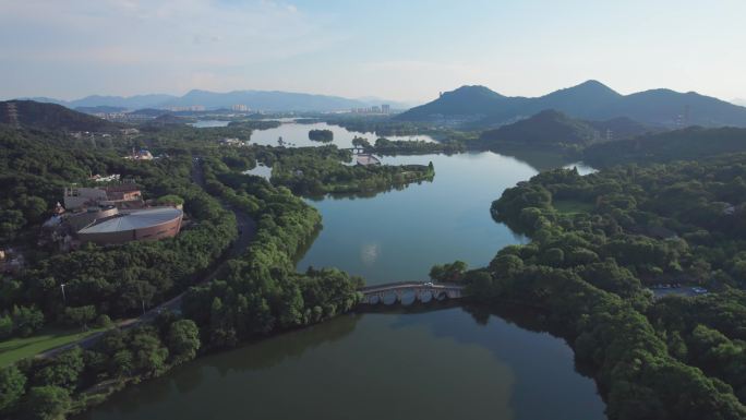 杭州萧山湘湖跨湖桥遗址石岩山先照寺