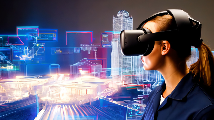 VR眼睛智能AI眼镜全息AR眼镜虚拟现实