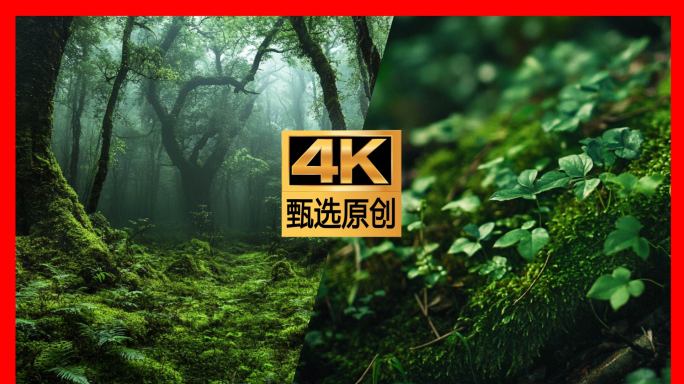 哀牢山原始森林树林大自然