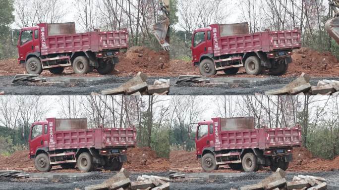 重型机械建筑现场