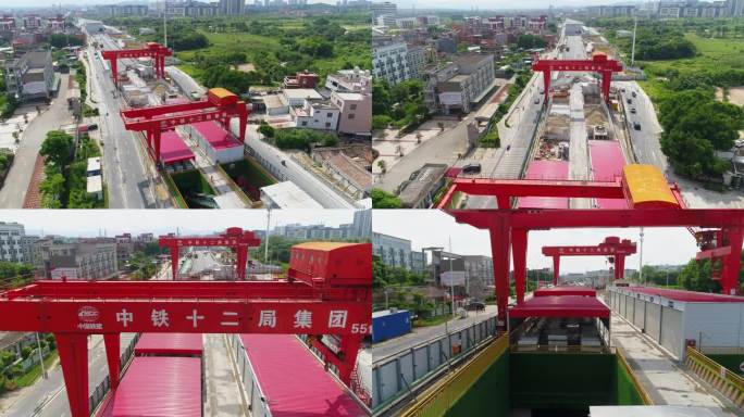 中铁十二集团地铁建设站