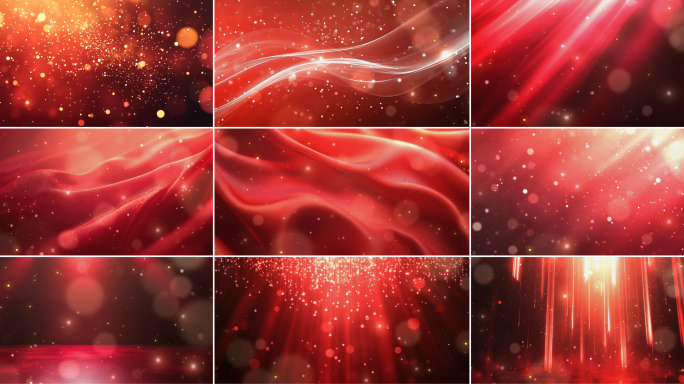 红色党政背景国庆舞台背景颁奖背景