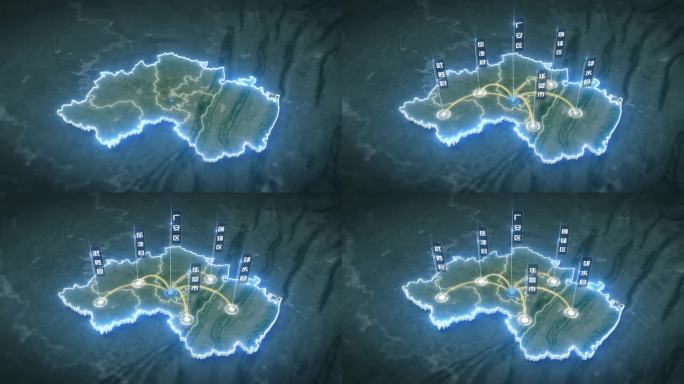 广安市卫星地图区位展示