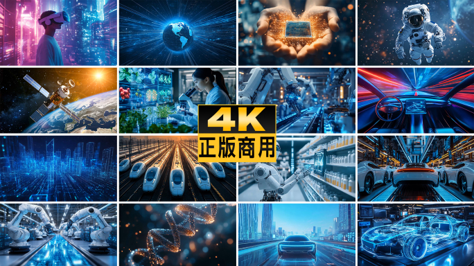 中国科技发展创新工业农业未来智慧现代化