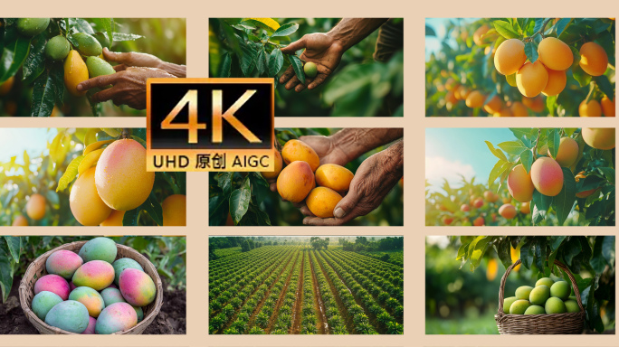大芒果海南芒果芒果种植芒果水果果园芒果园