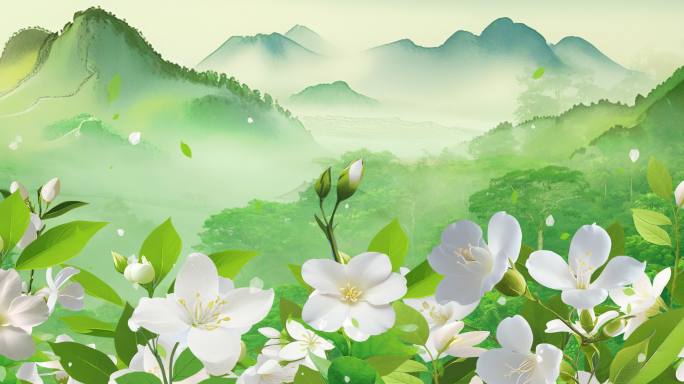 茉莉花开歌曲背景 好一朵美丽的茉莉花