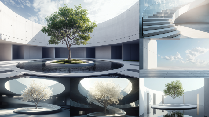 创意空间创意艺术地产光影变化意境002