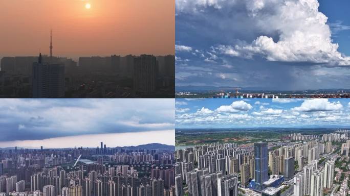 2024长沙星沙夏日延时摄影合集
