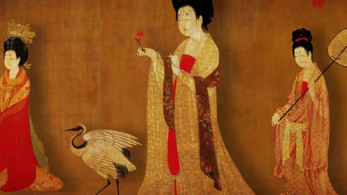 簪花仕女图8K循环