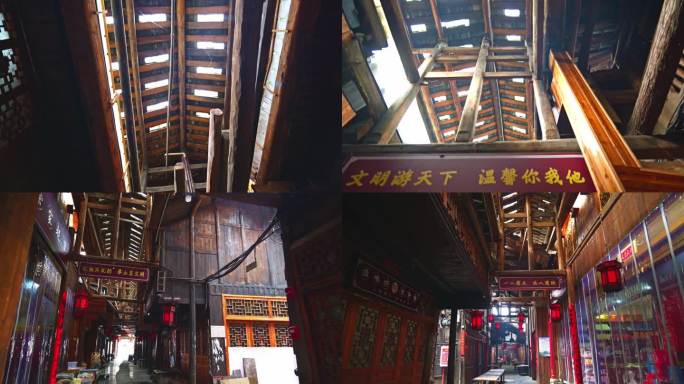 合集古建筑古街巷古街古镇名胜古镇老街