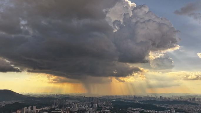 超级震撼局部降雨