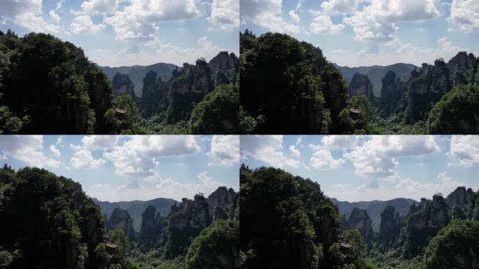 航拍张家界风光
