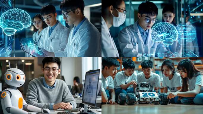 大学生创业团队青年企业家未来科技生产力