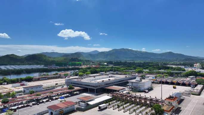 4K深圳福田口岸 深圳皇岗口岸宣传片