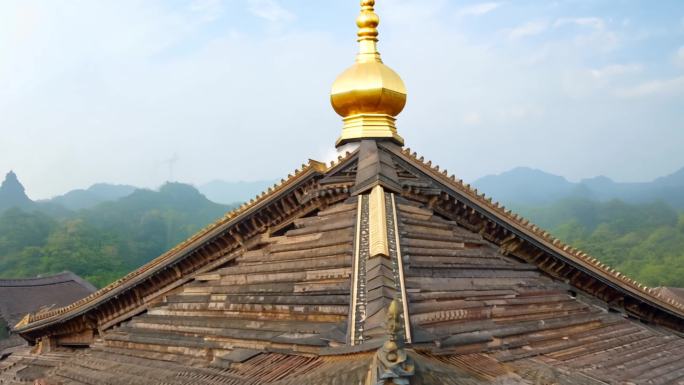 日本奈良东大寺 巨大的大佛殿高耸伫立