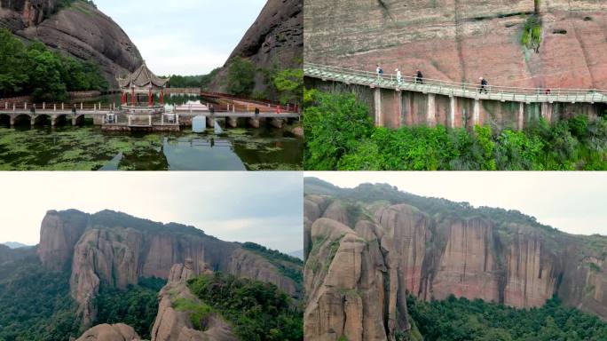 江西上饶戈阳龟峰航拍3