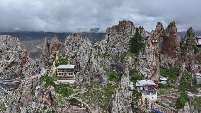 之珠寺 西藏寺庙 中国最高寺庙