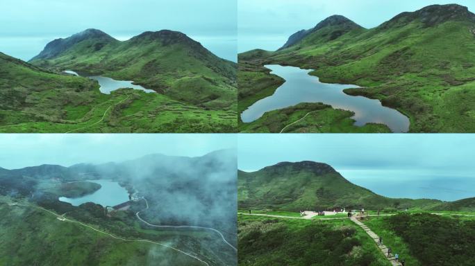 4K 航拍 大嵛山岛 海上明珠 天湖草场