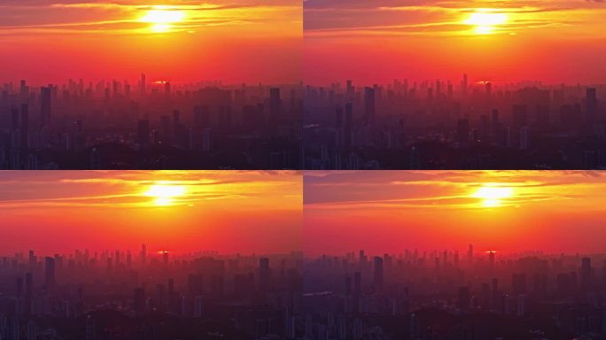 金色南山城市天际线