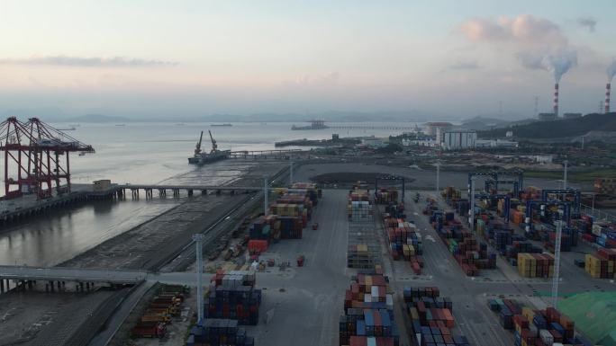 台州市玉环大麦屿码头航拍DJI_0833