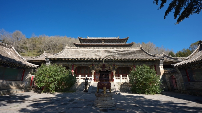 4K山西大五台金阁寺实拍