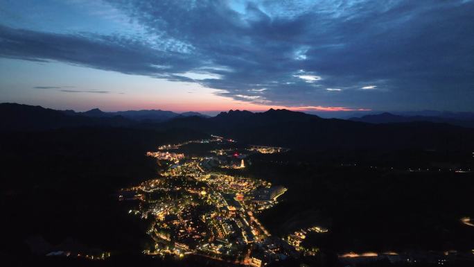 古北水镇夜景