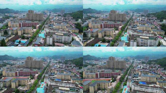 宁强县 羌博园 玉带河 环城路