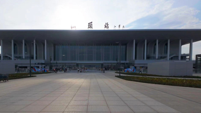 4K新汕头站 汕头高铁站地拍
