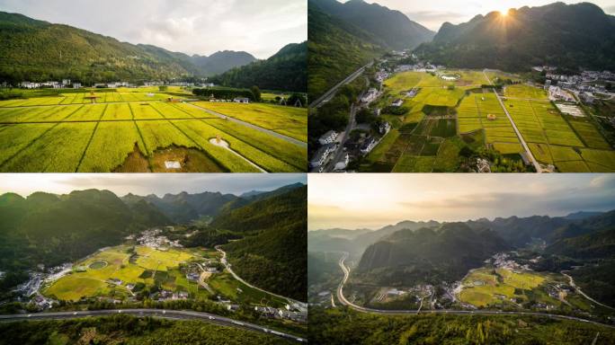 新农村田园风光