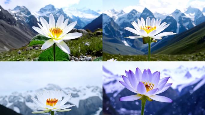 雪山雪莲 天山雪莲