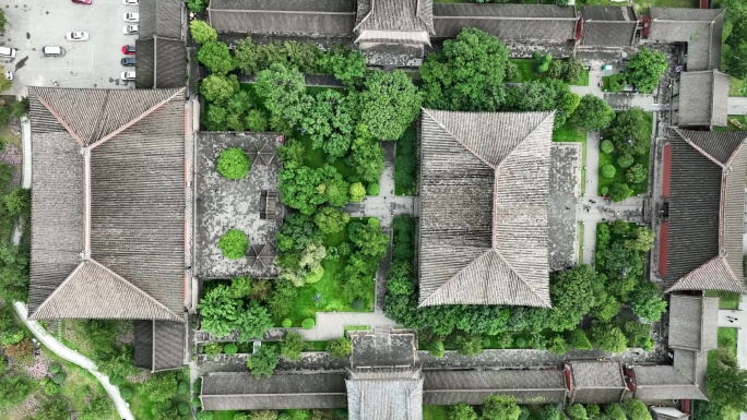 山西大同善化寺拍摄实拍