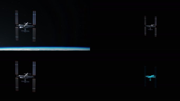 天宫空间站CG动画