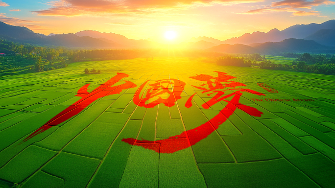 中国梦 新时代 国庆 美丽中国 大好河山