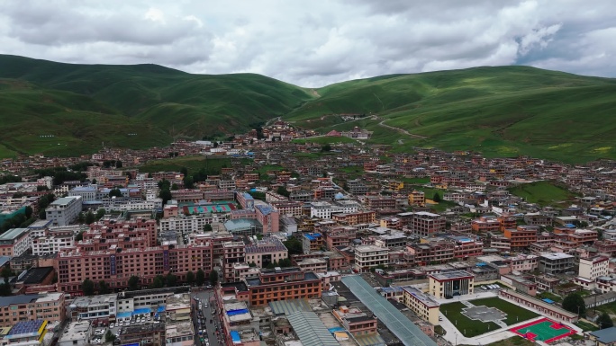 理塘县 甘孜 长青春科尔寺