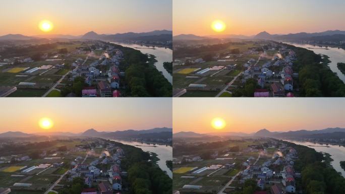 湖南 益阳 资江 日出 宣传片 快闪