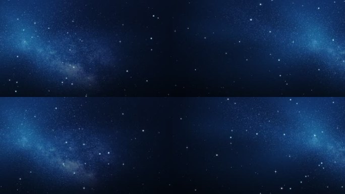 宽屏星空闪烁循环背景