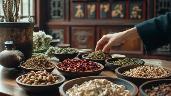 中药中医药材草药中国传统