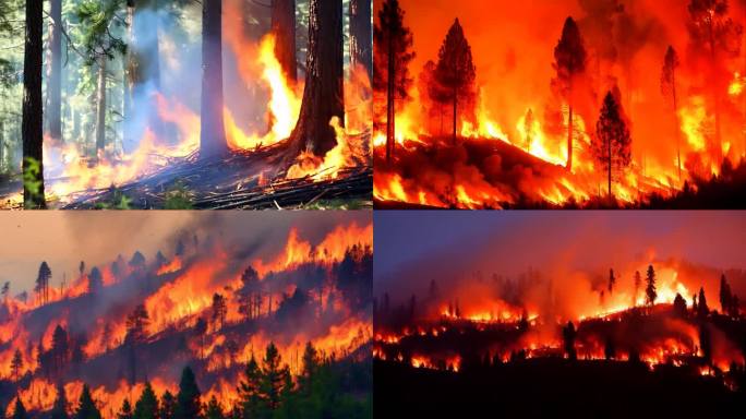 森林大火