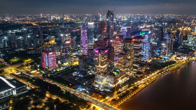广州琶洲夜景4K