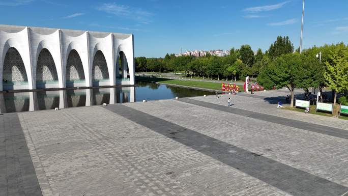 大厂民族宫 小迪拜 航拍 建筑 风景